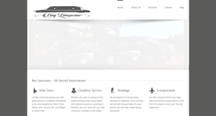 Desktop Screenshot of baylimousinepasorobles.com